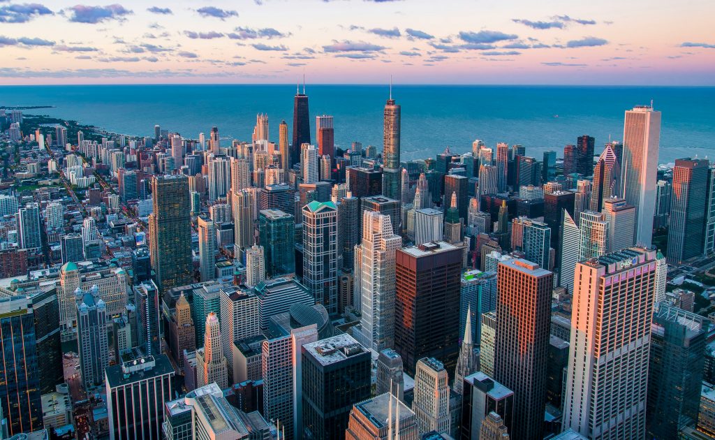 시카고 도시 특성상 역동적 코스를 예상할 수 있다.