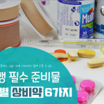 여행 필수준비물