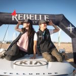 Rebelle Rally Team Photo Finish Line