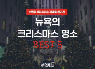 크리스마스 제대로 즐기기! 뉴욕 크리스마스 명소 BEST 5