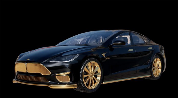 24캐럿 금으로 도배한 ‘금빛 TESLA’ 한정판, 가격은?