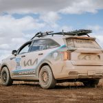 KIA SORENTO PLUG-IN HYBRIDS SNAG SPOTS ON REBELLE RALLY PODIUM