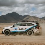 KIA SORENTO PLUG-IN HYBRIDS SNAG SPOTS ON REBELLE RALLY PODIUM
