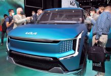 기아 대형 SUV 전기차 컨셉카 ‘ EV9’ 공개