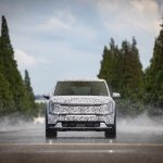 The Kia EV9 undergoes final technical testing ahead of 2023 world debut