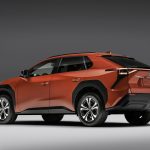 2023_Toyota_BZ4X_XLE_Supersonic_Red_004-1500×1000