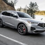 2022-Acura-MDX-Type-S-action-front-three-quarter-down