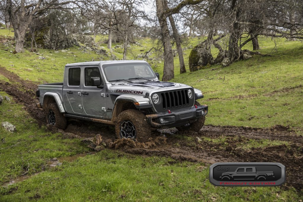 지프 글레디에이터의 마지막 디젤 엔진 모델. 파아웃 에디션. Photo=jeep