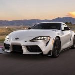 2023-Toyota-Supra-A91-Edition-action-front-three-quarter