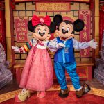 Lunar New Year at Disney California Adventure Park - Mickey Mouse and Minnie Mouse